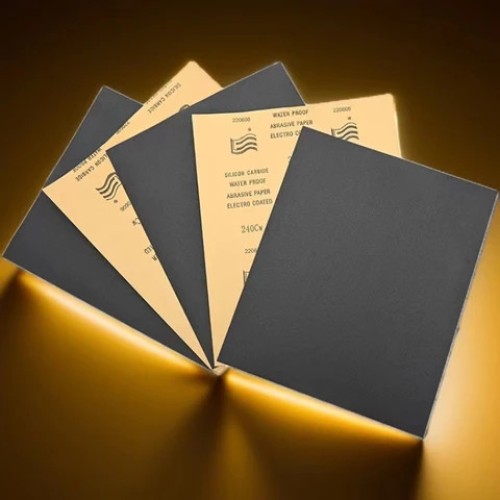 dry or wet silicon carbide with kraft sandpaper sand paper for automotive