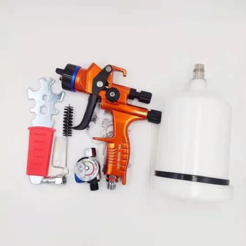 HVLP Spray Gun Set Air Regulator & Maintenance spry gun painting paint spray gun