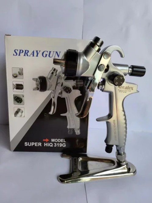 HVLP Spray Gun Set  Spray guns with Cups, Air Regulator and Maintenance Kit for All Auto Paint, Primer, Topcoat and Touch-Up