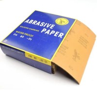 Water Sandpaper 60 Grit DIY Abrasive Sandpaper 9*11 waterproof abrasive paper