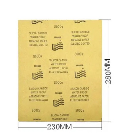 Silicon Carbide paper abrasives sandpaper automotive paint sand paper