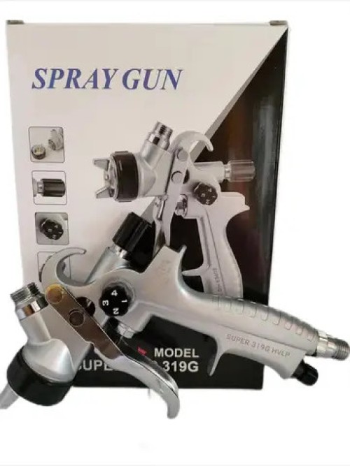 HVLP Spray Gun Set  Spray guns with Cups, Air Regulator and Maintenance Kit for All Auto Paint, Primer, Topcoat and Touch-Up