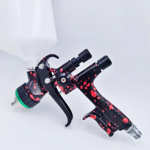 High Quality HVLP Spray Gun T-60 Painting Gun 1.3mm Nozzle Water Based Professional Black Air Spray Gun Airbrush For Car