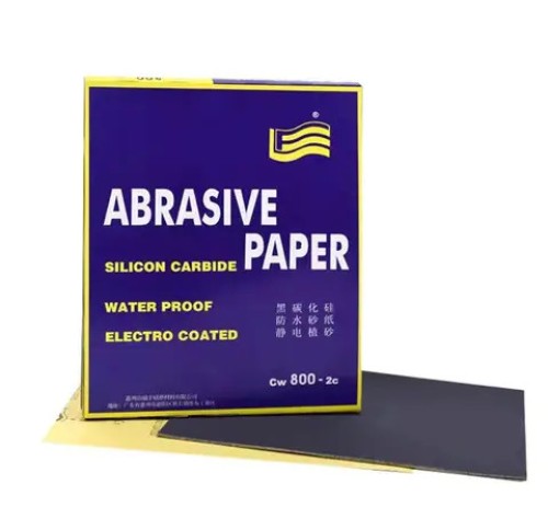 silicon carbide waterproof abrasive sanding paper sand paper 120 grit