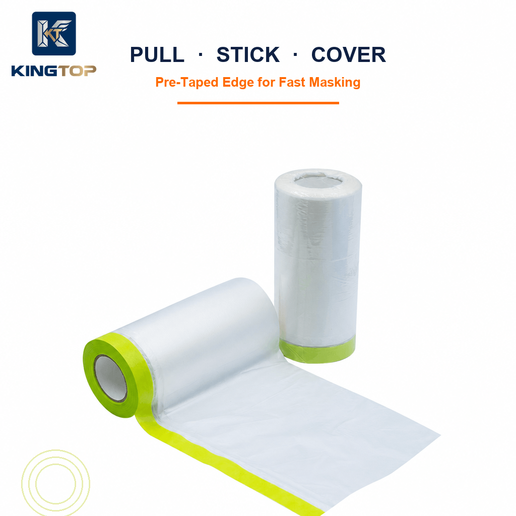 Pre-taped Masking Film